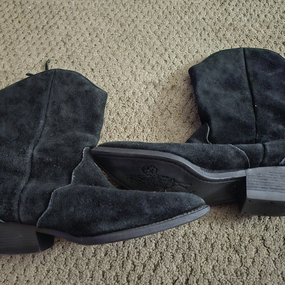 Used black boots - Picture 10 of 12